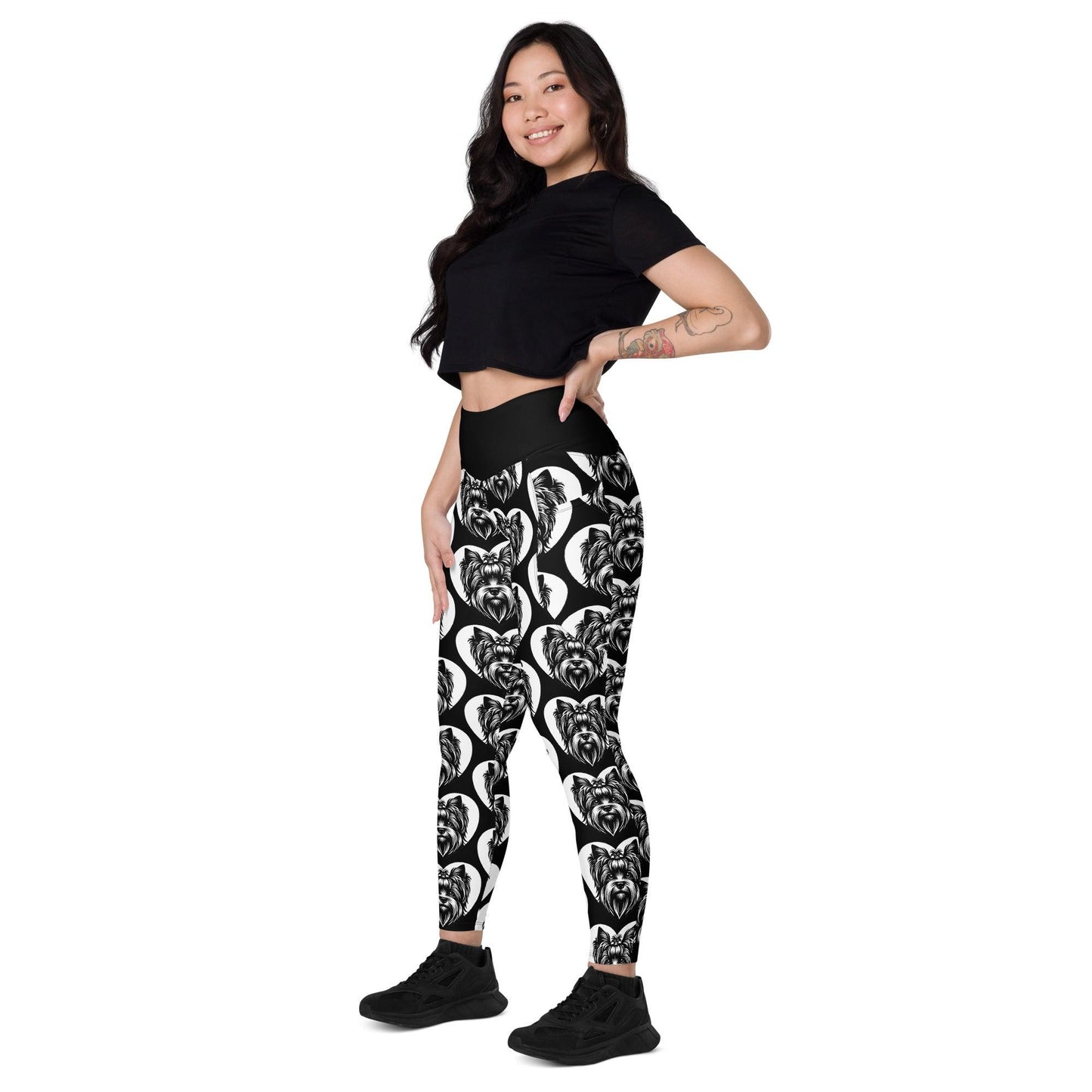 Dog breed leggings with pockets - SILKY TERRIER - HERTTAHOUND