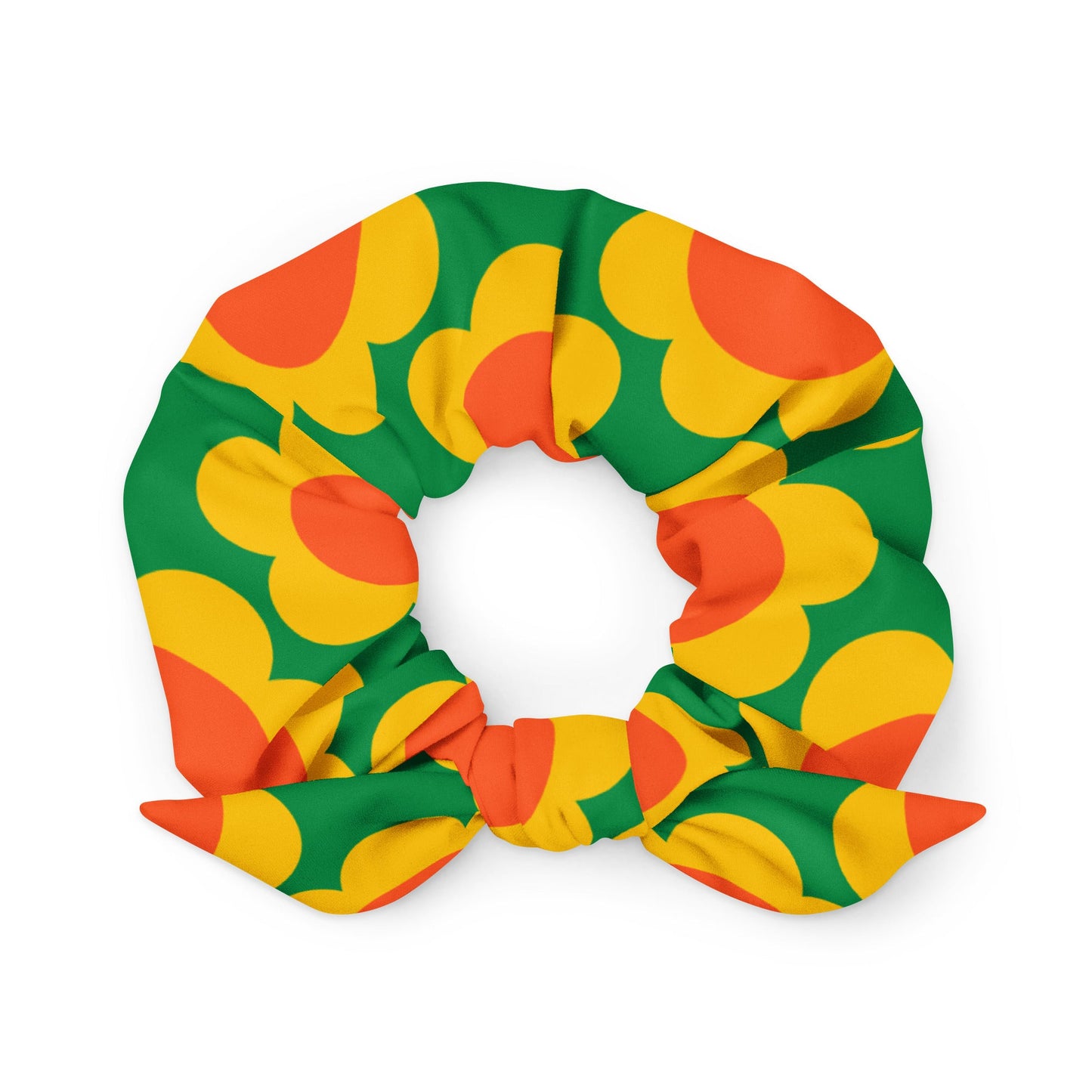 Scrunchie - ELLIE green - Classic floral print Default Title