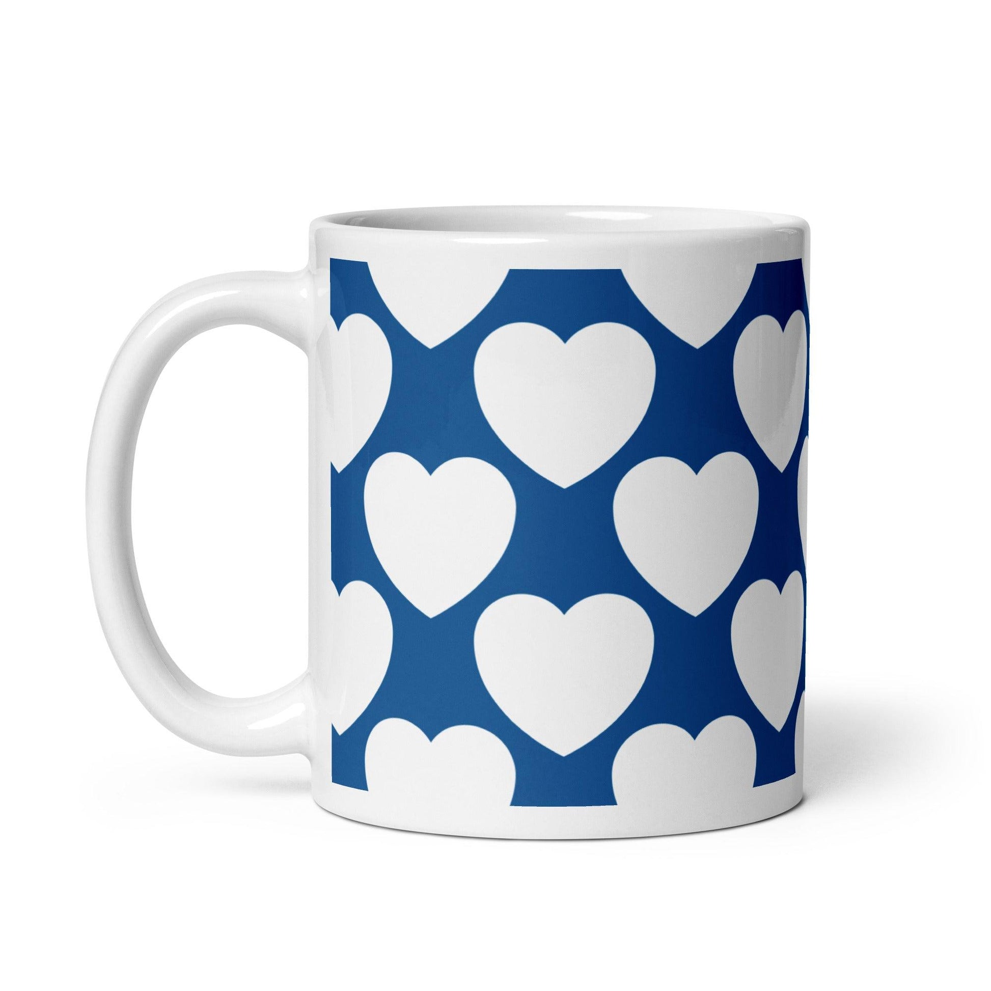 Mug - ELLIE LOVE fin - Bold heart print