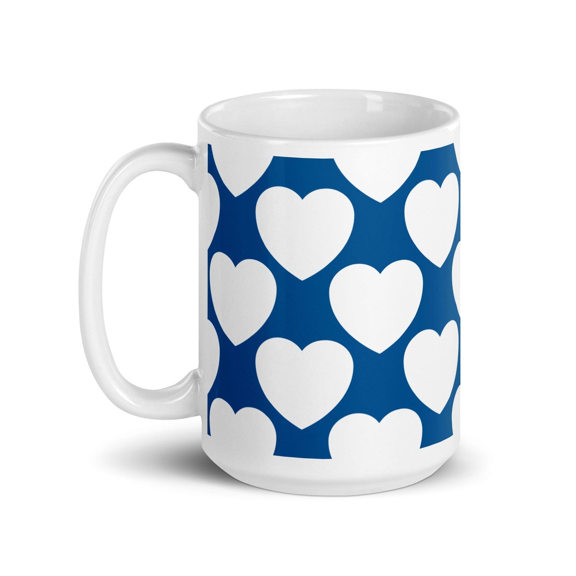 Mug - ELLIE LOVE fin - Bold heart print