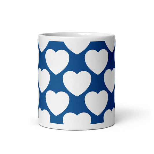 Mug - ELLIE LOVE fin - Bold heart print