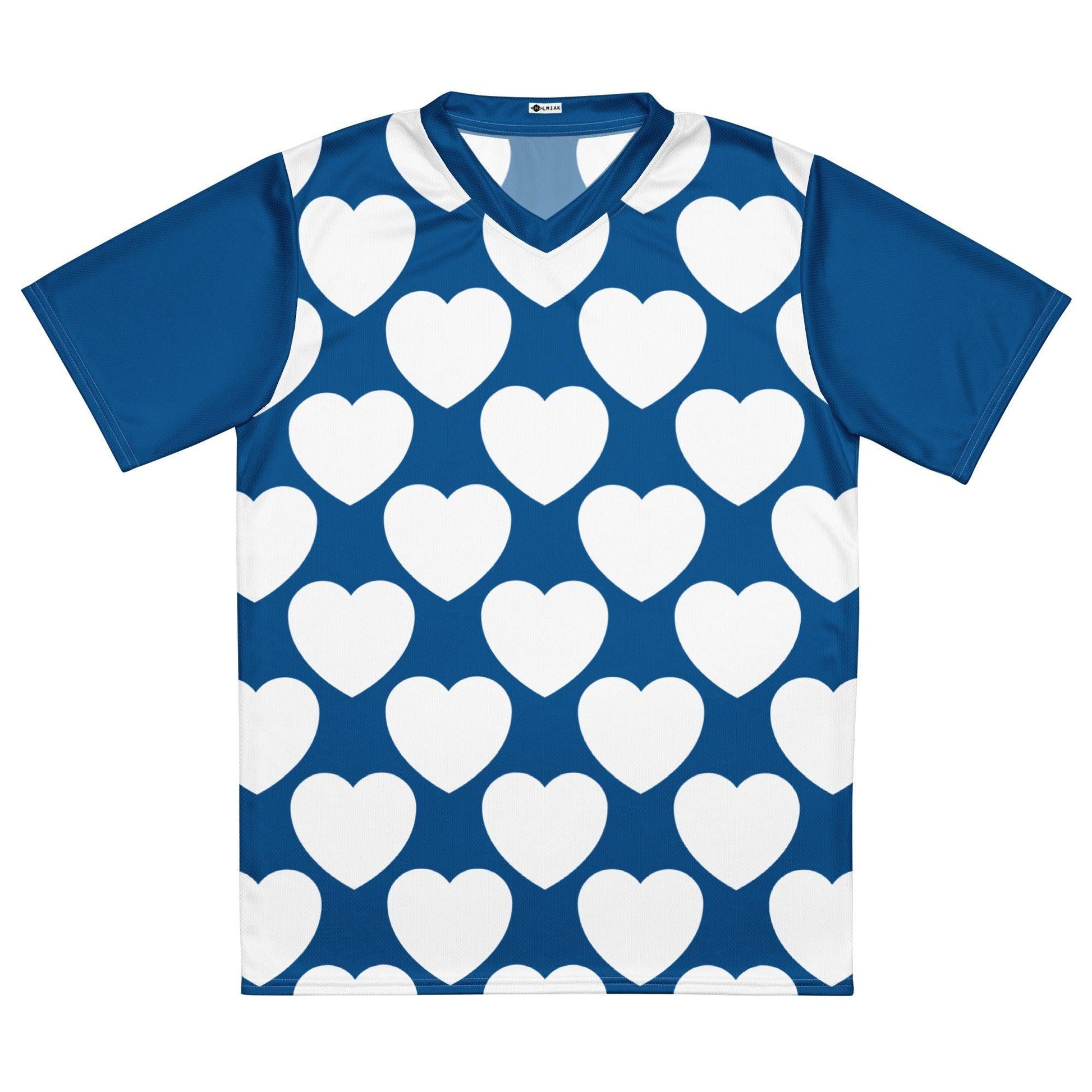 Sports Jersey - ELLIE LOVE fin - Bold heart print 6XL