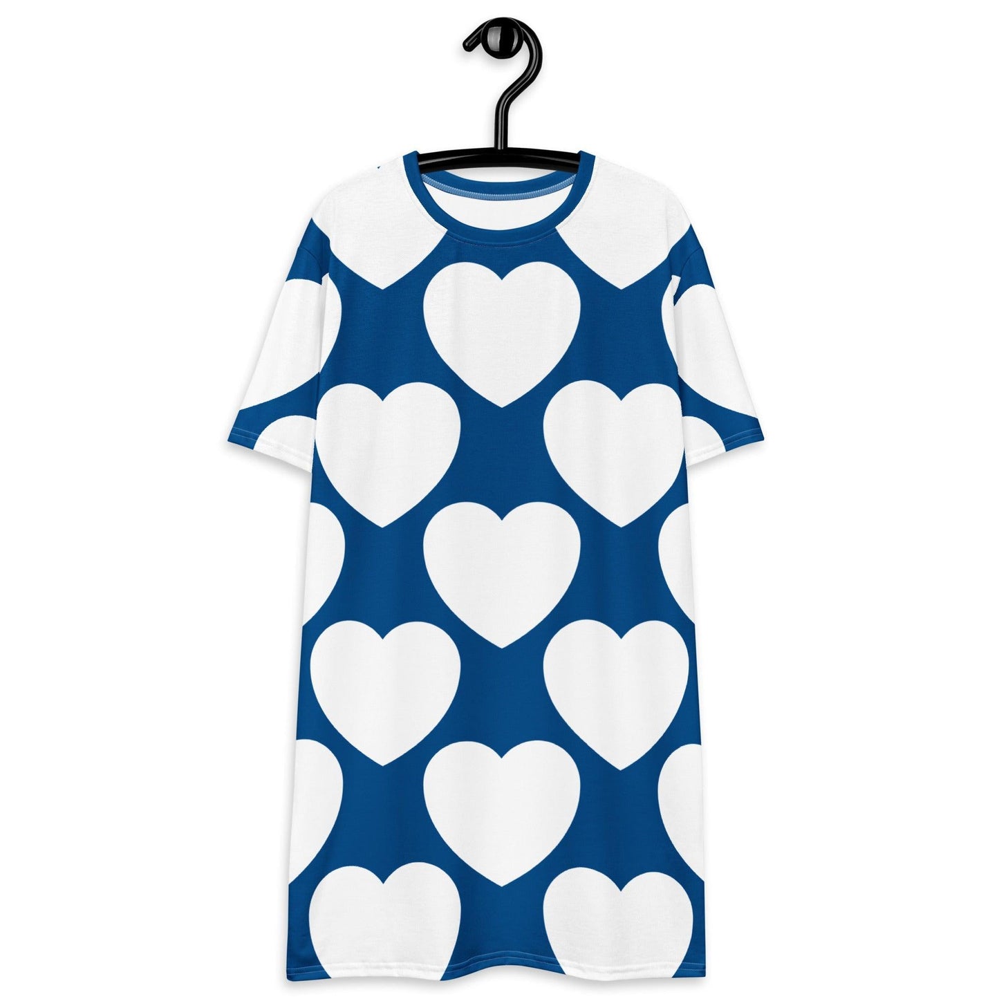 T-shirt dress - ELLIE LOVE fin - Bold heart print 6XL