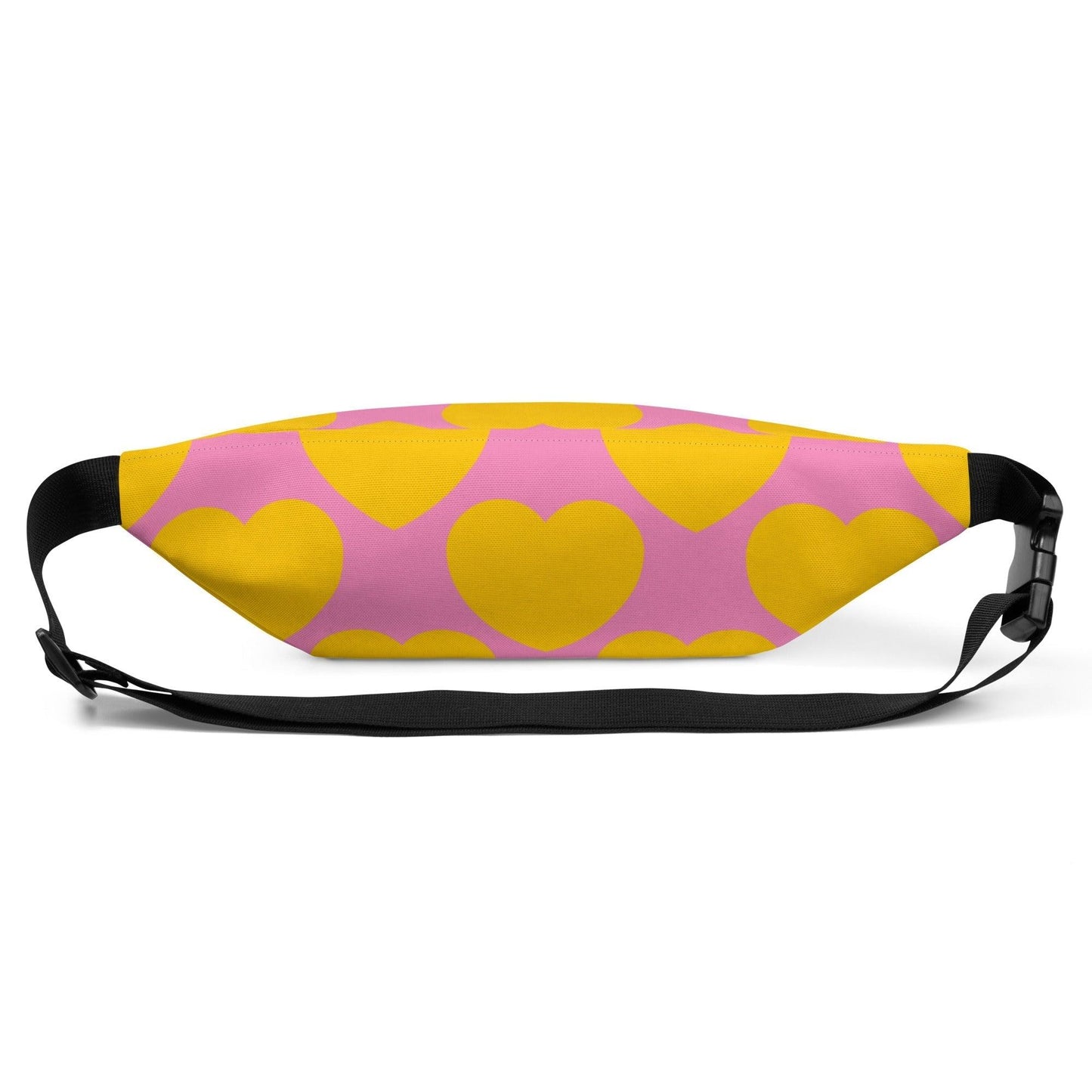 Fanny Pack - ELLIE LOVE yellow pink - Bold Heart Print