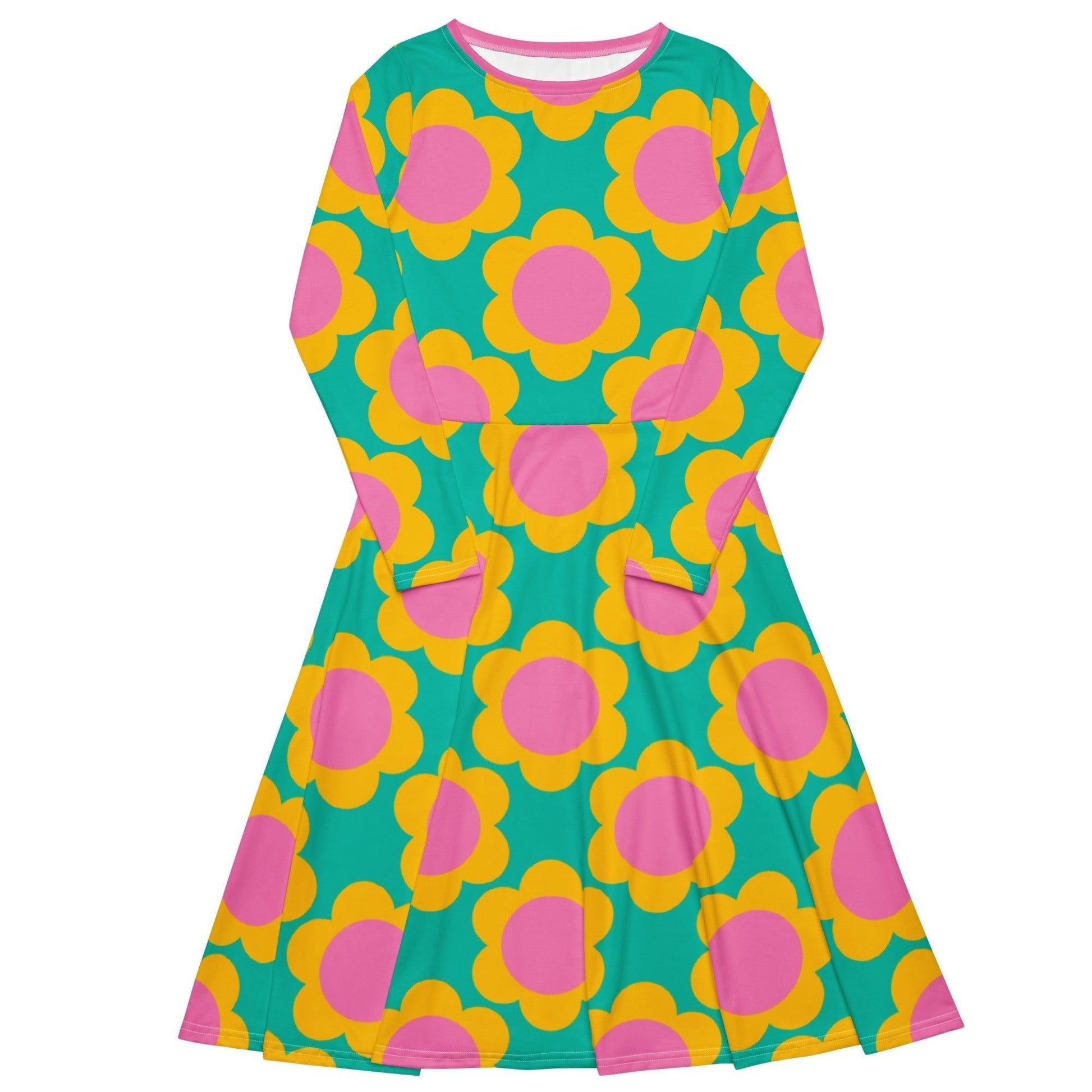 Midi dress - ELLIE - Classic floral print