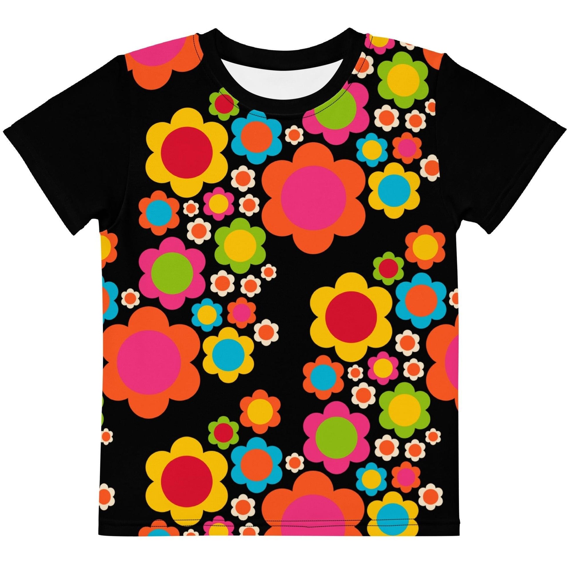 Kids' T-Shirt - ELLIE MIX - Colorful Flower Mix