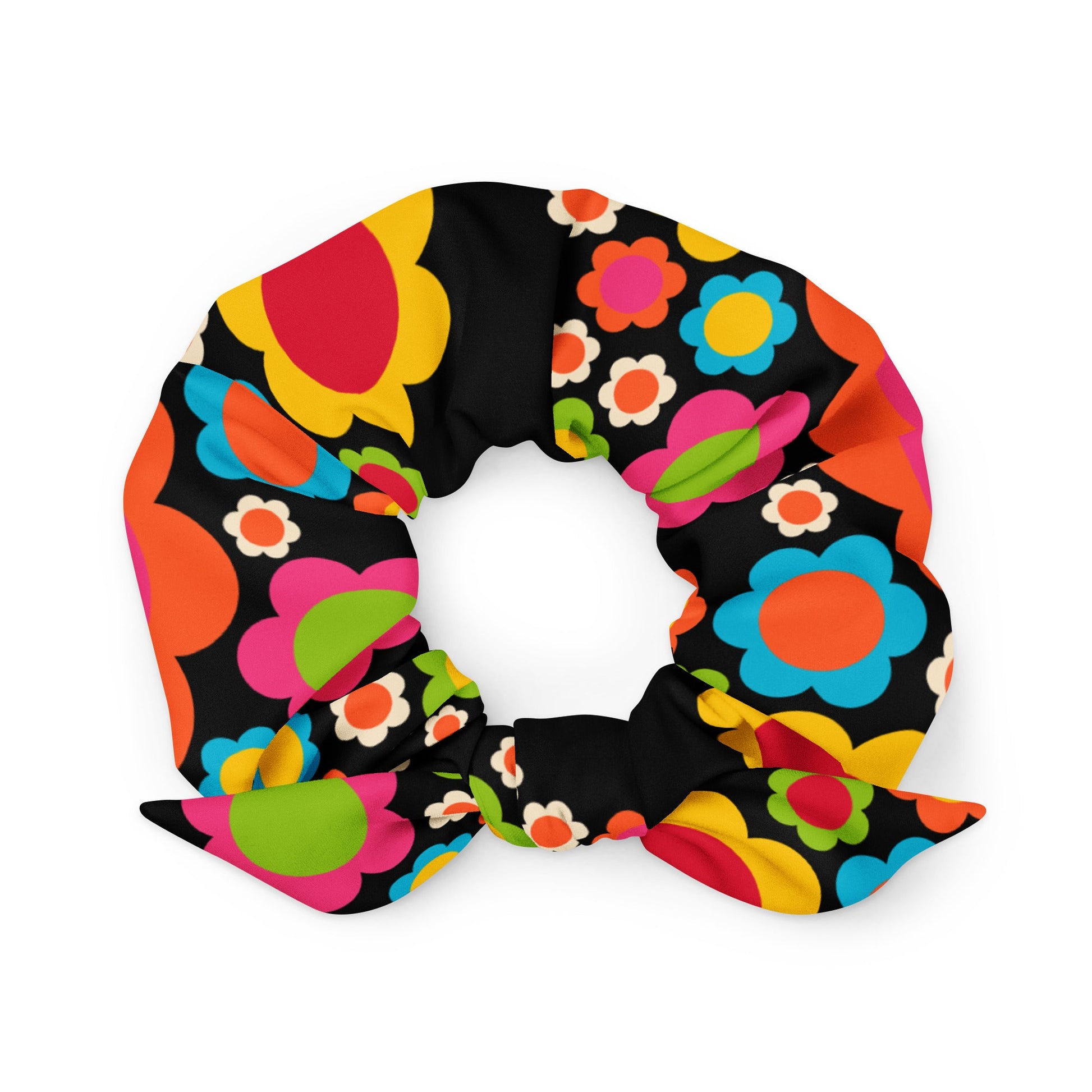 Scrunchie - ELLIE MIX - Colorful flower mix print Default Title