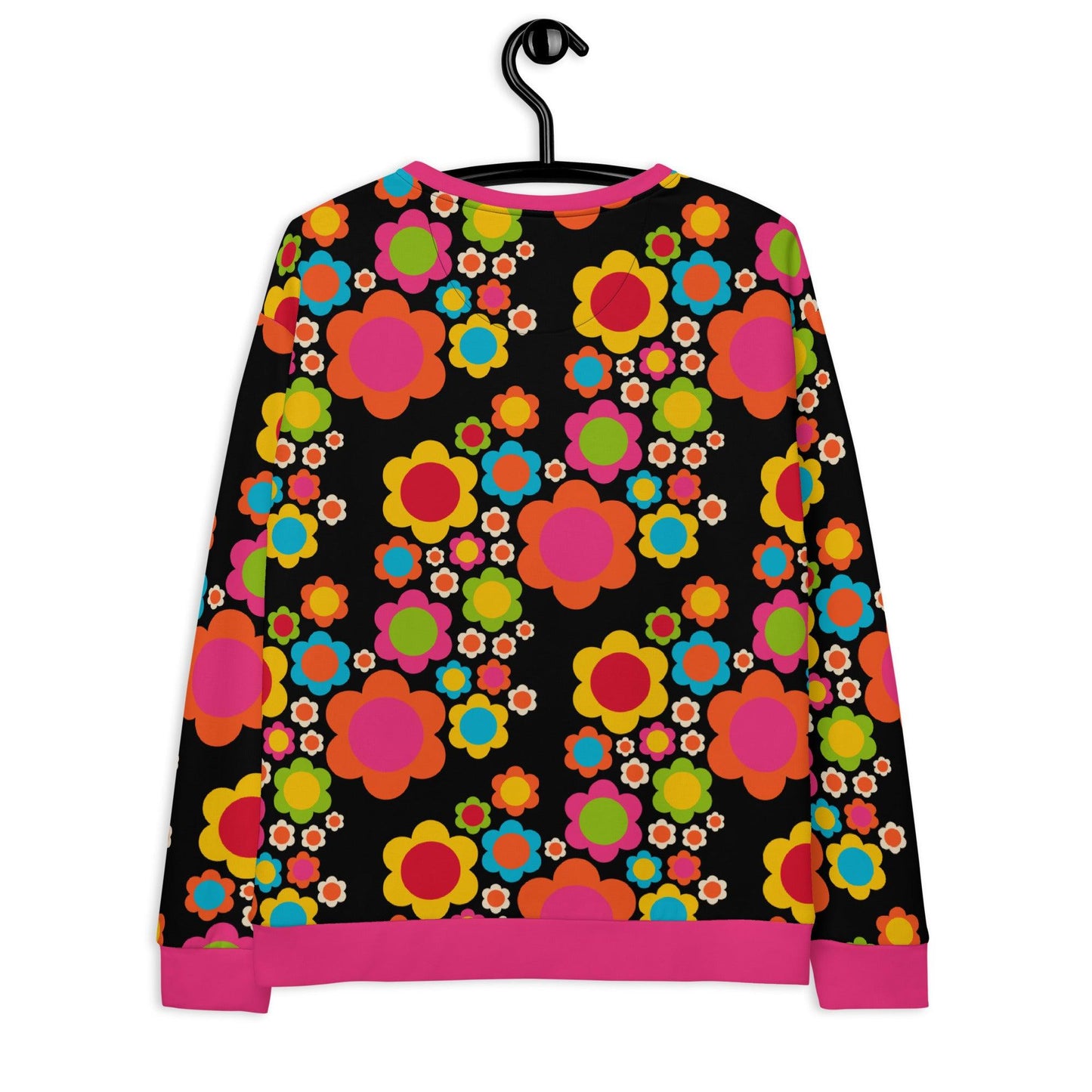 Sweatshirt - ELLIE MIX - Colorful flower mix print