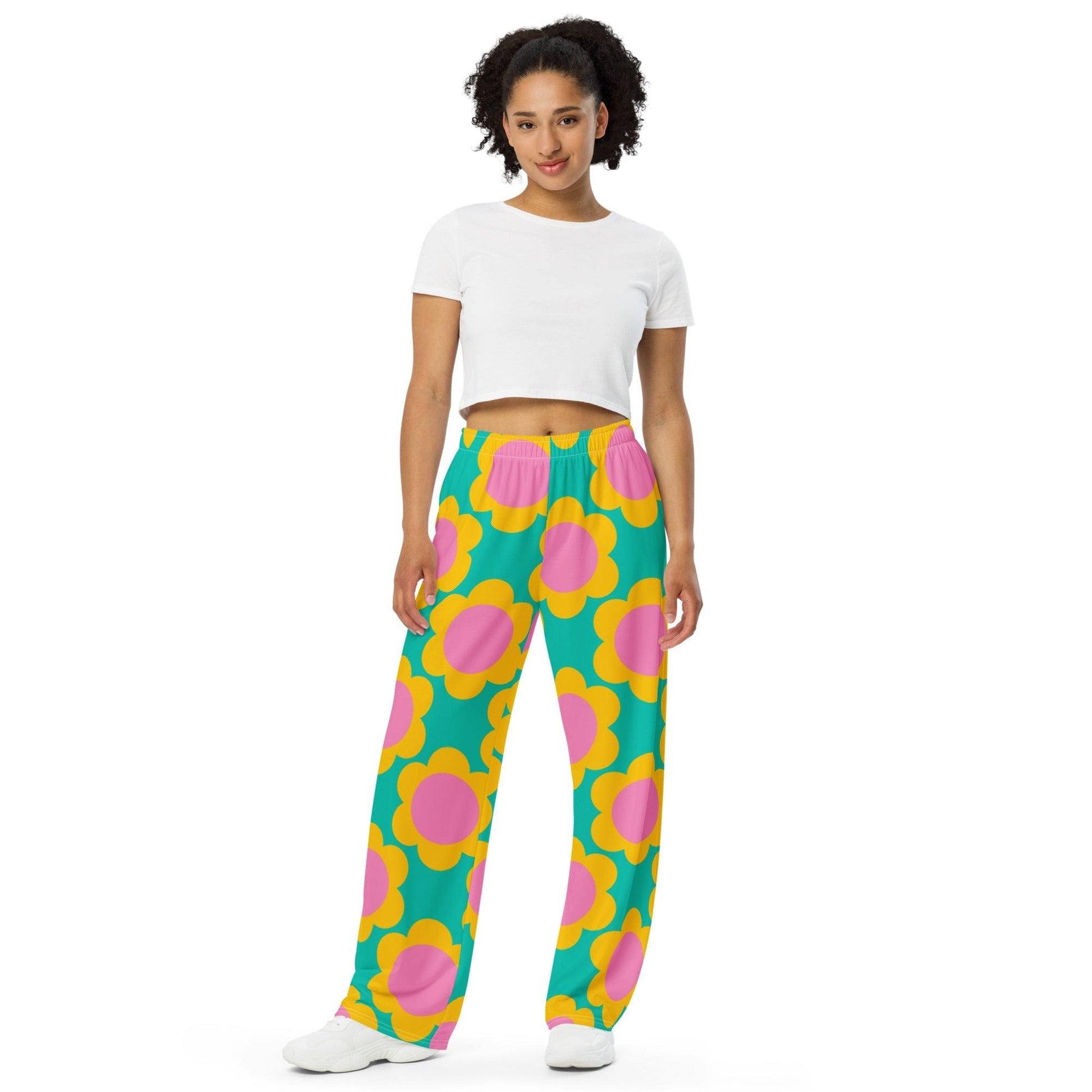 Pants - ELLIE - Classic floral print 6XL