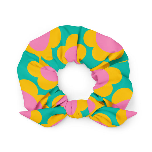 Scrunchie - ELLIE - Classic Flower Print