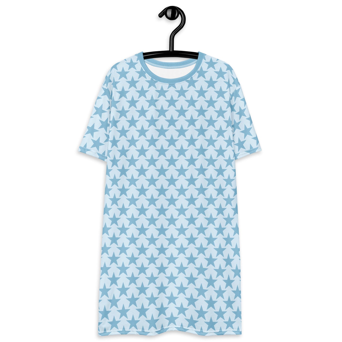 T-shirt dress - ELLIE STAR tender blue - Classic stars print 6XL