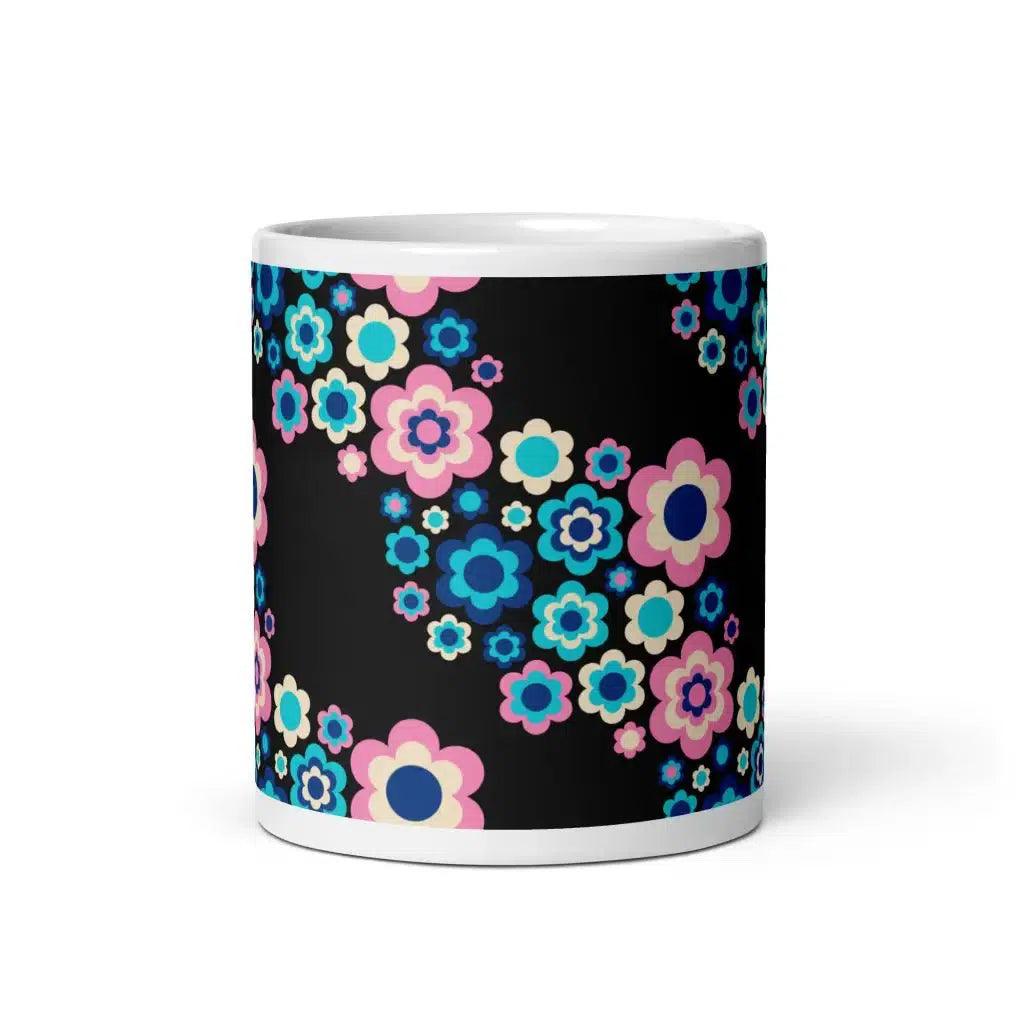 Mug - FLORA FOREVER sweet - Floating flower print 11oz