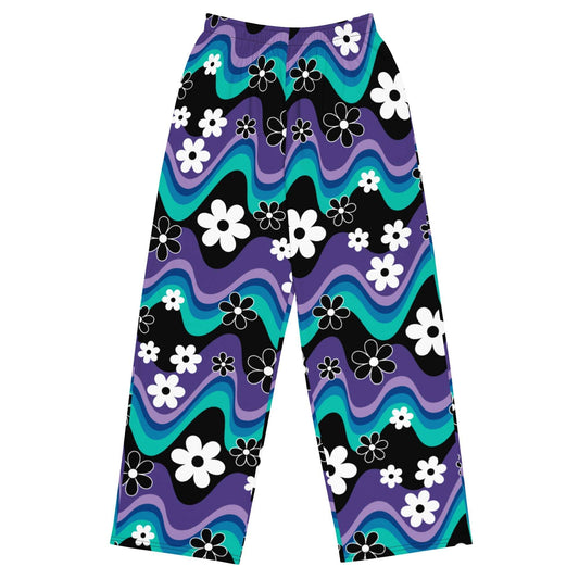 Pants - FLORA RAVE purple