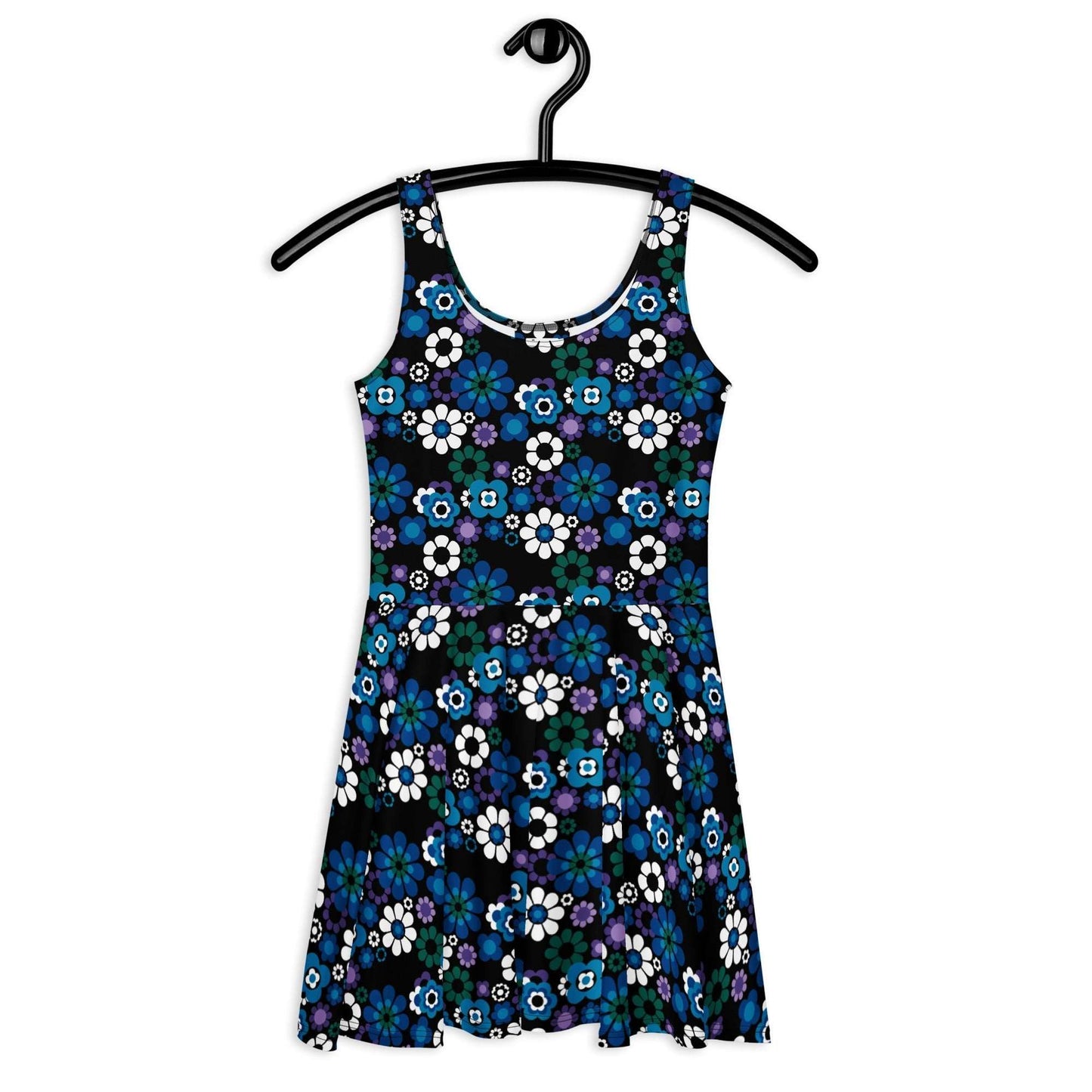 Skater Dress - FLOW-POW blue