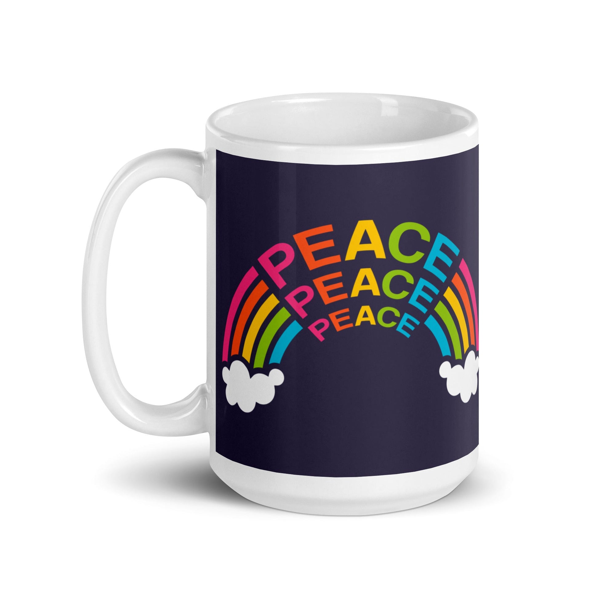 Mug - FOREVER PEACE - Peace & Rainbow