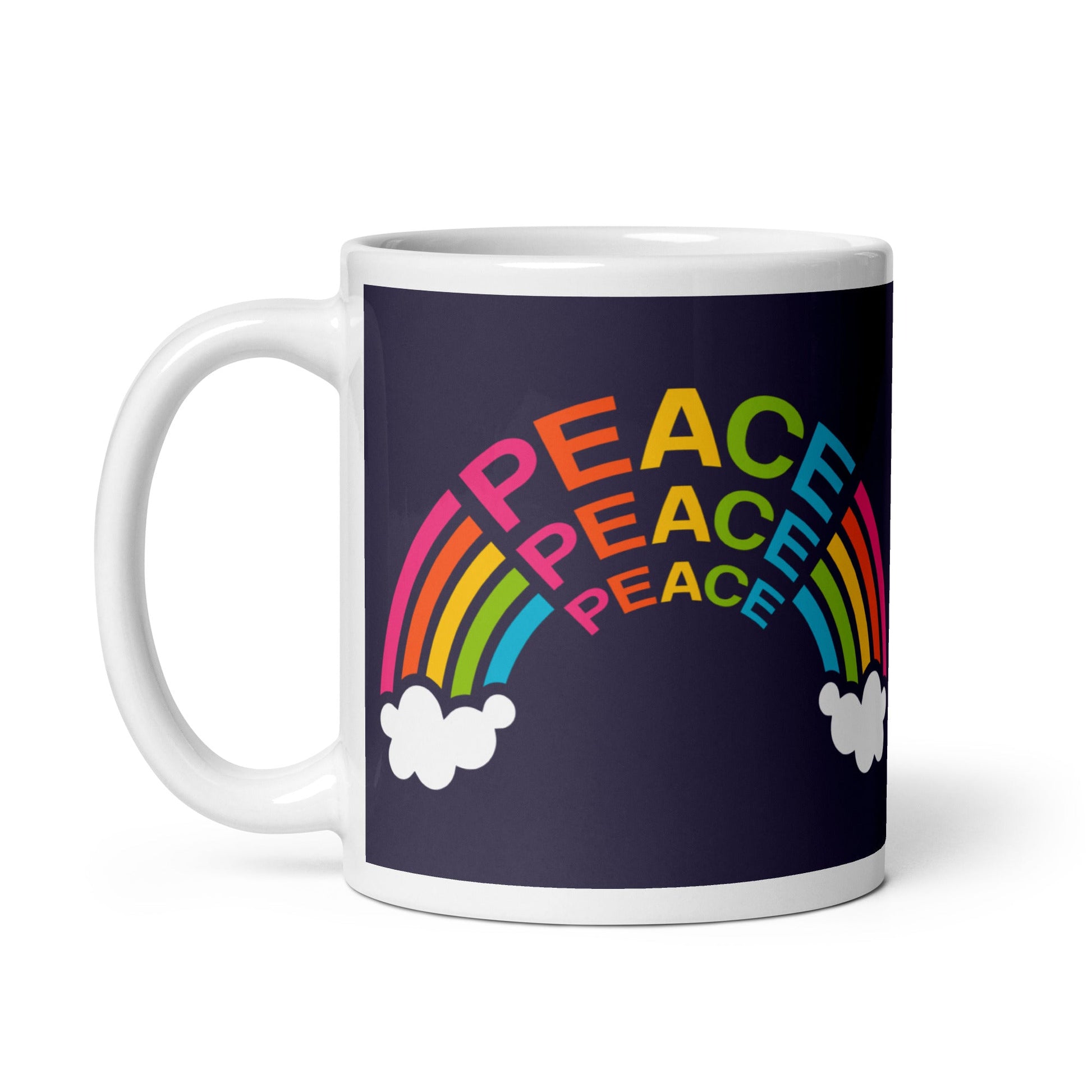 Mug - FOREVER PEACE - Peace & Rainbow