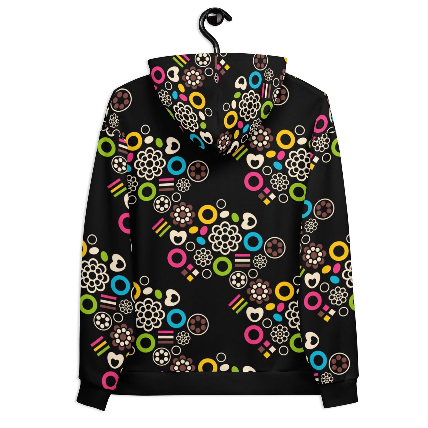 Hoodie - FOREVER SWEET - Colorful candy mix print