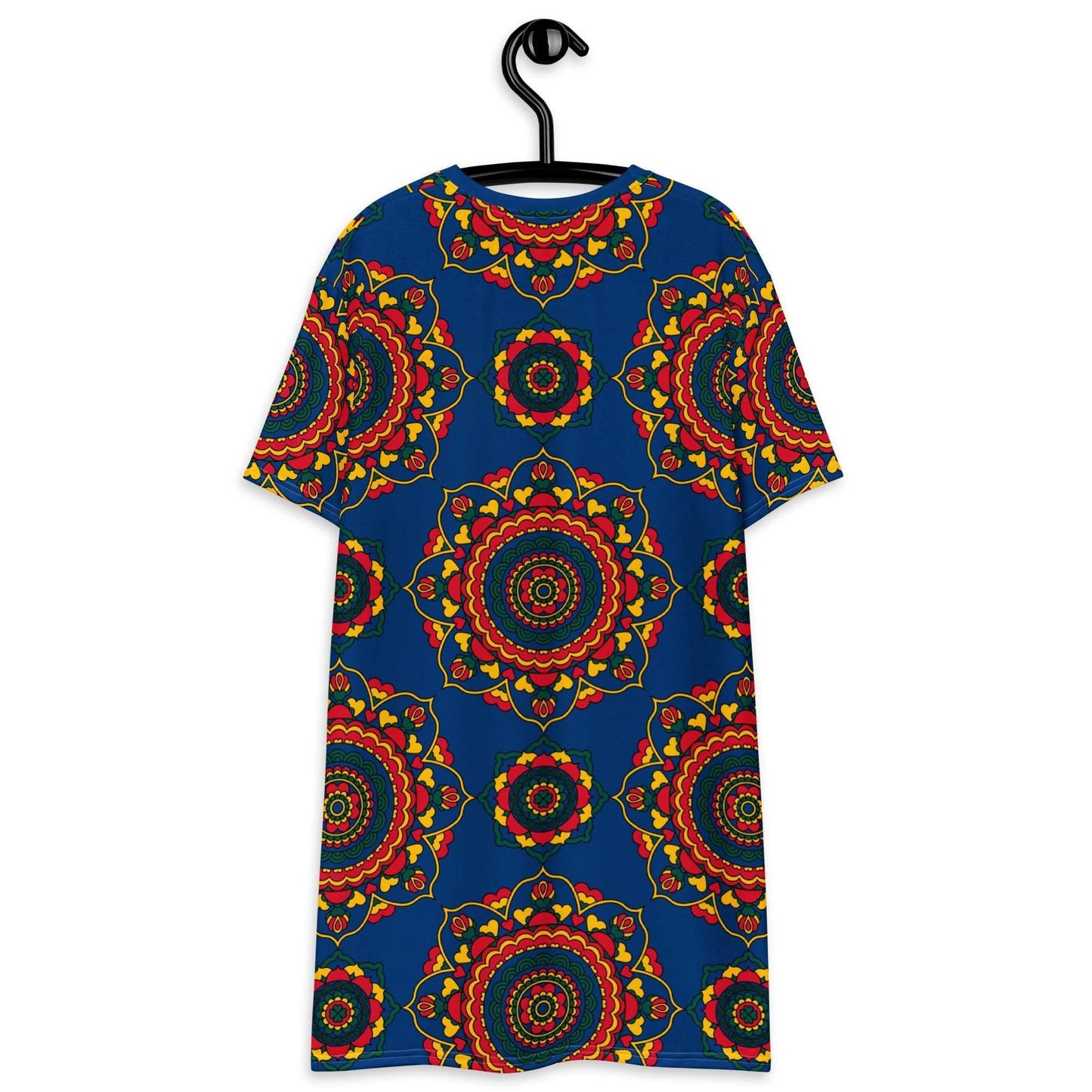 T-shirt dress - FOREVERMORE folk - Romantic flower and heart print