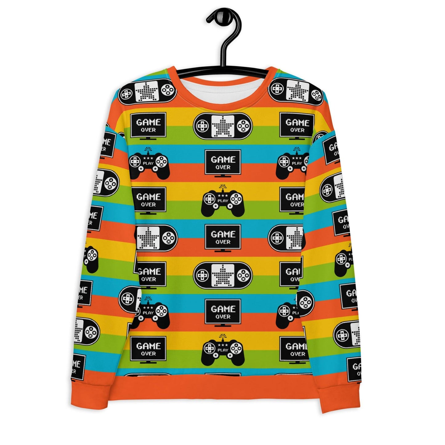 Sweatshirt - GAME OVER - Playful gaming print 3XL