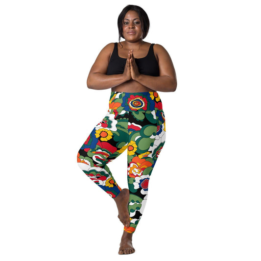 Leggings With Pockets - GROOVY KURBITS black