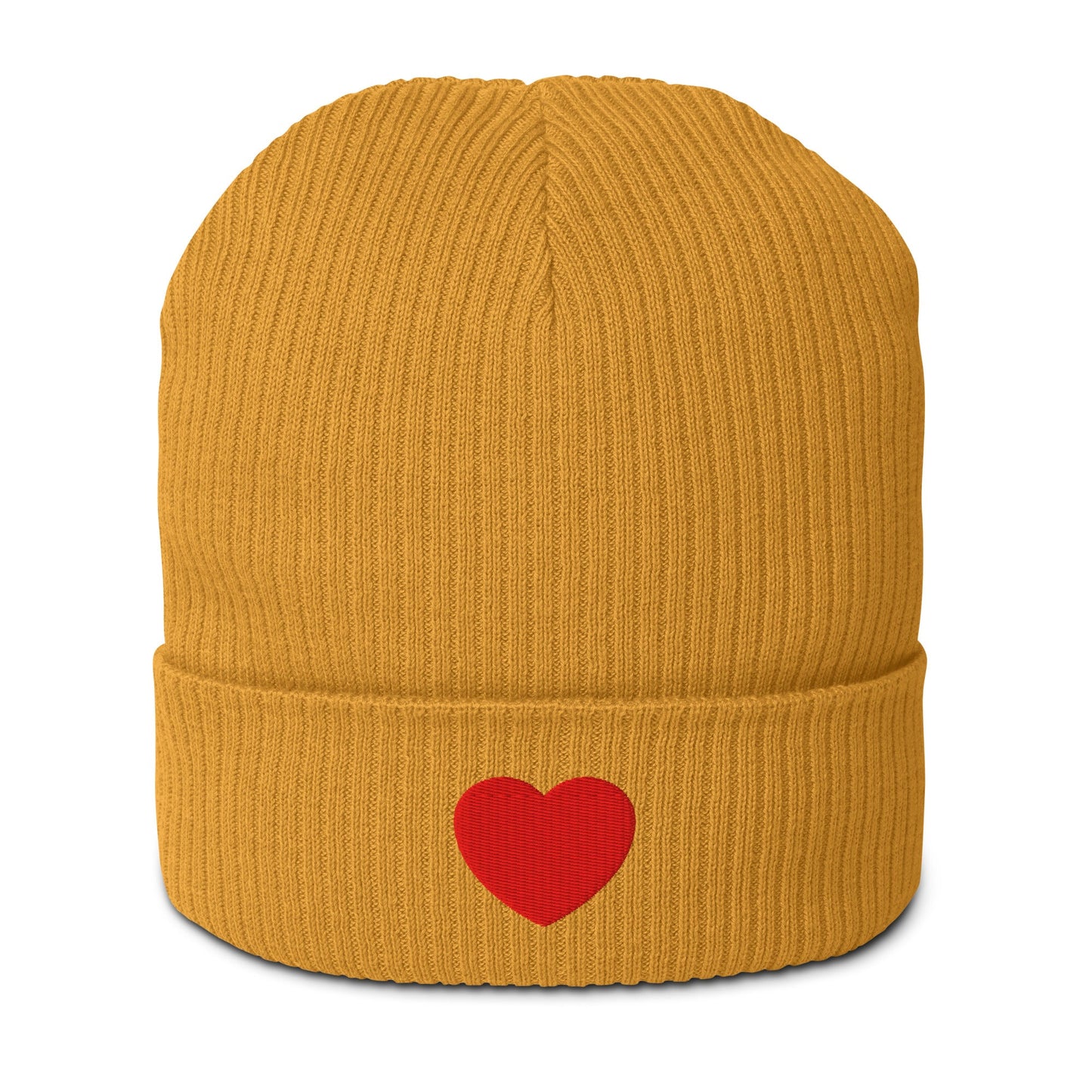 Beanie - HEART red