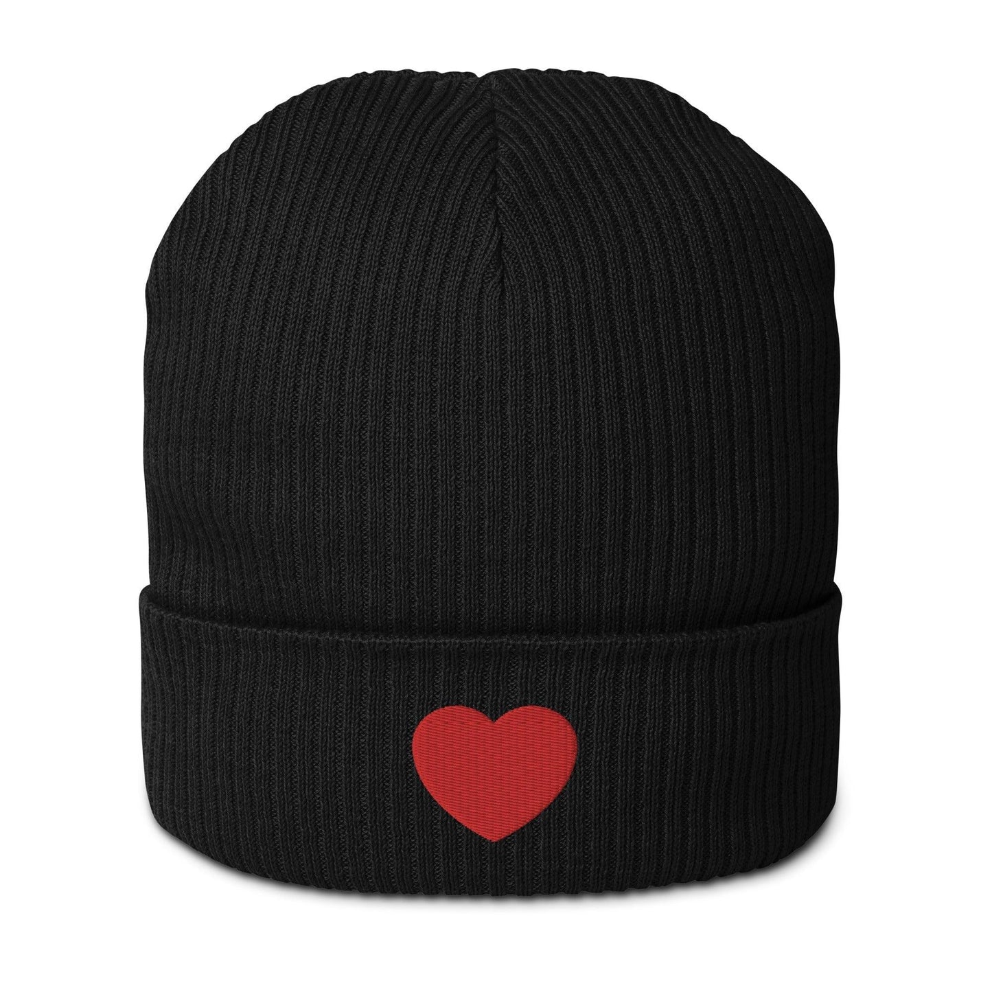 Beanie - HEART red