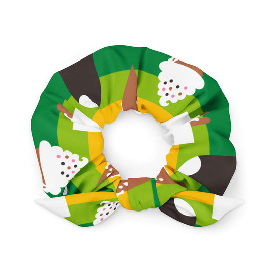 Scrunchie - JÄDE rainbow - Happy ice cream print Default Title