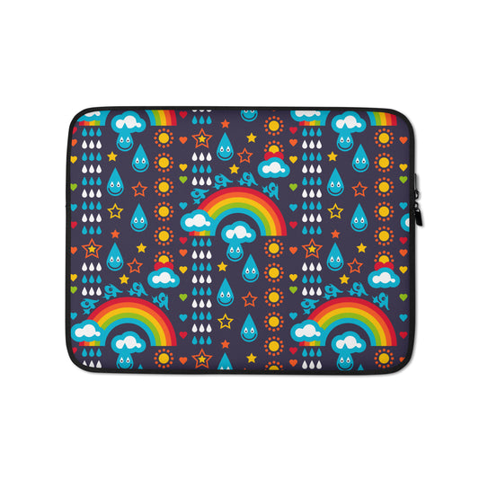 Laptop Sleeve - RAINBOWPHANT blue