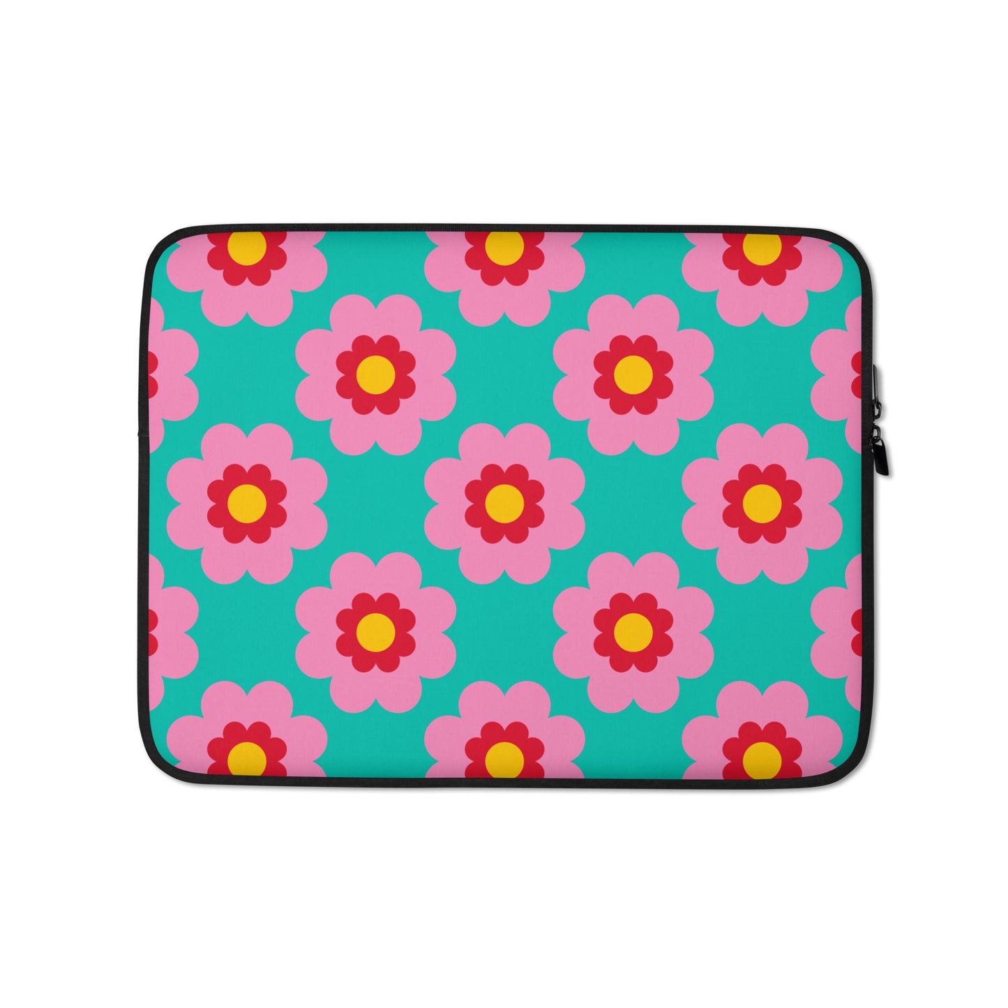 FANCY BLOOM pink mint - Laptop Sleeve