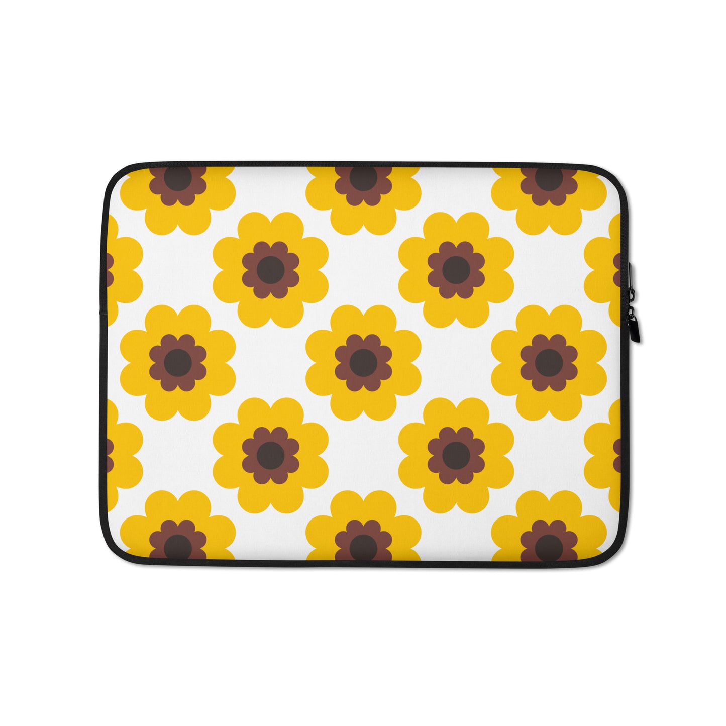 FANCY BLOOM yellow - Laptop Sleeve
