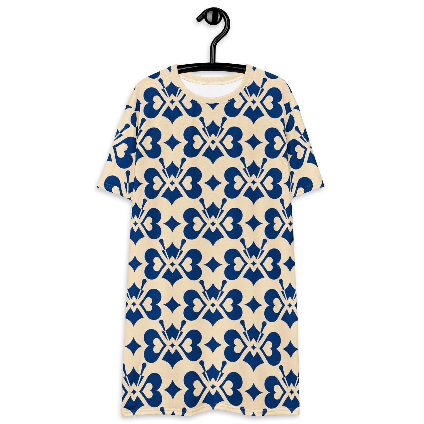 T-shirt dress - LOVE BUTTERFLY bluelight - Graphic butterfly print 6XL