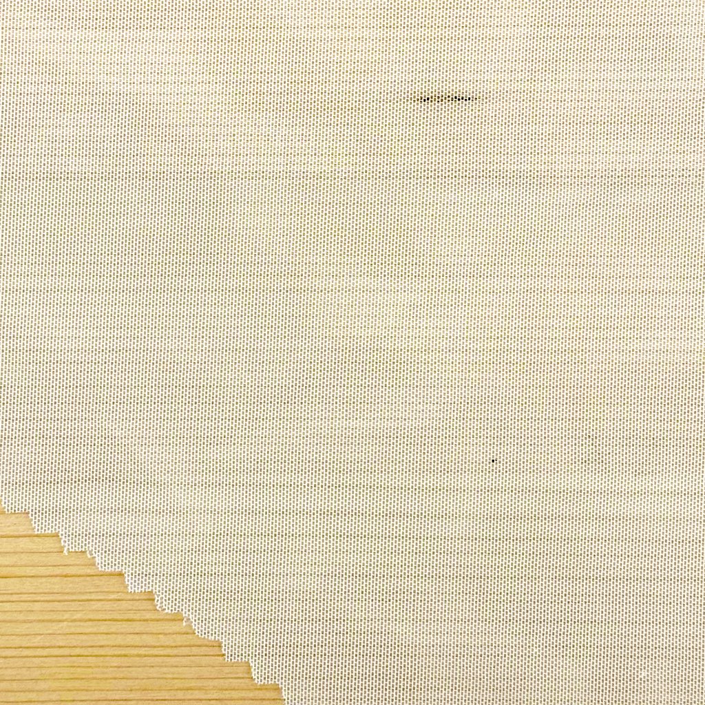 Fabric sample of mesh.