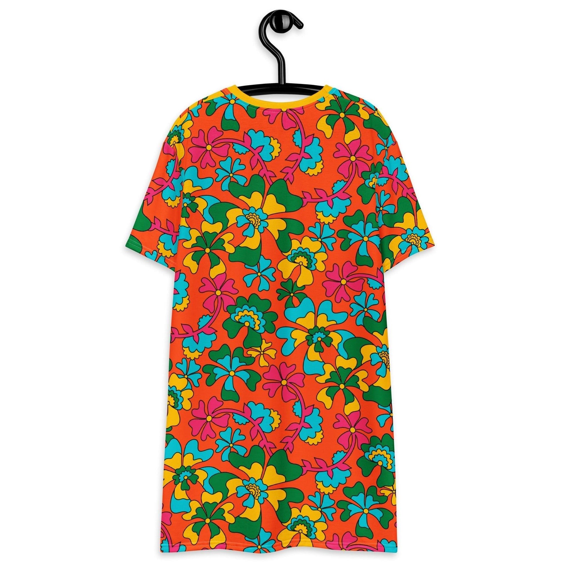 T-shirt dress - MISS PENNY color - Timeless floral print