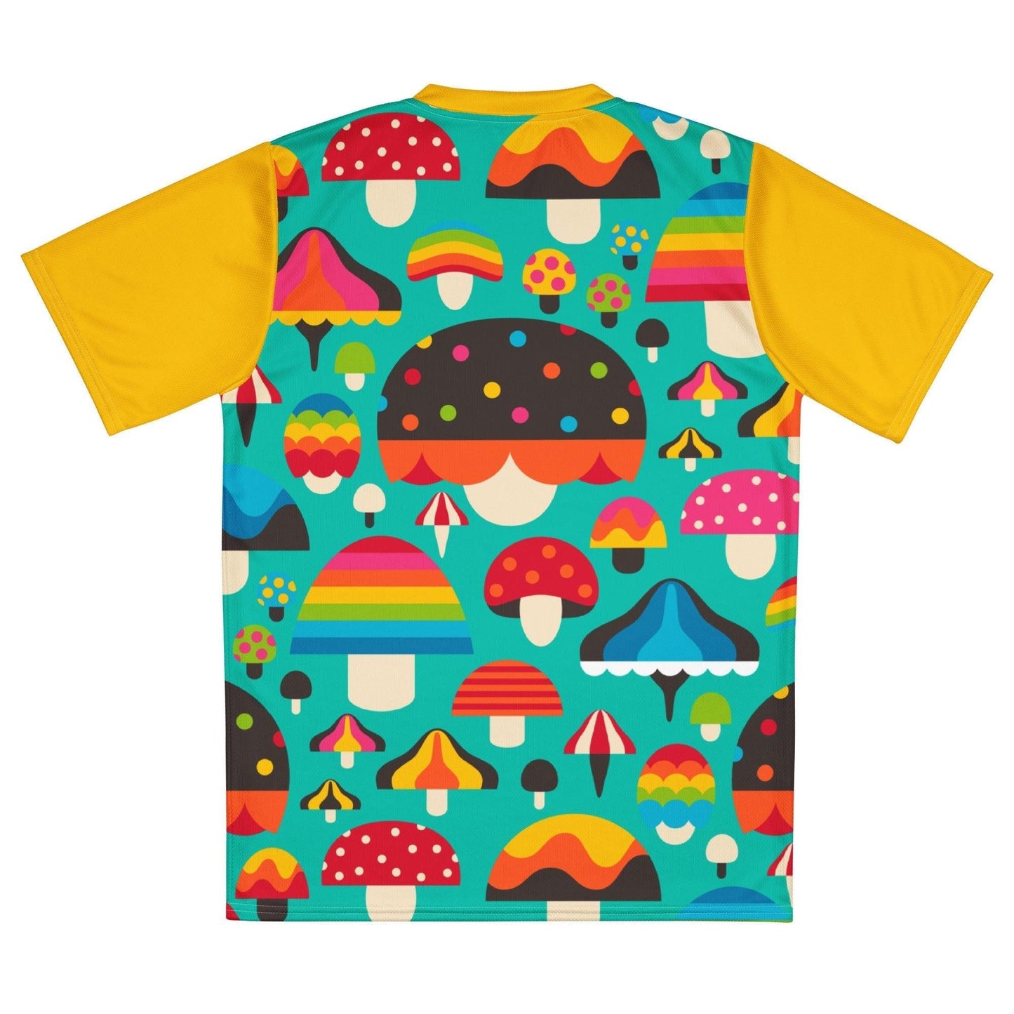 Sports Jersey - MUSHROOM MANIA mint - Colorful mushroom print 6XL