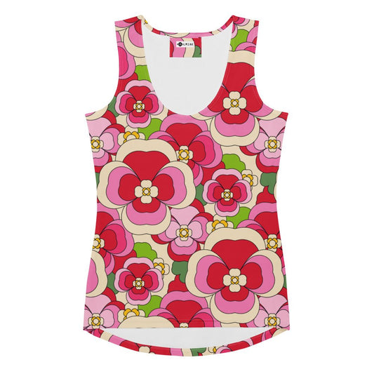 Tank Top - PANSY FANTASY pink