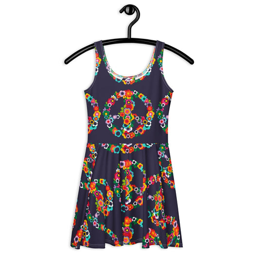 Skater Dress - PEACE BLOSSOMS