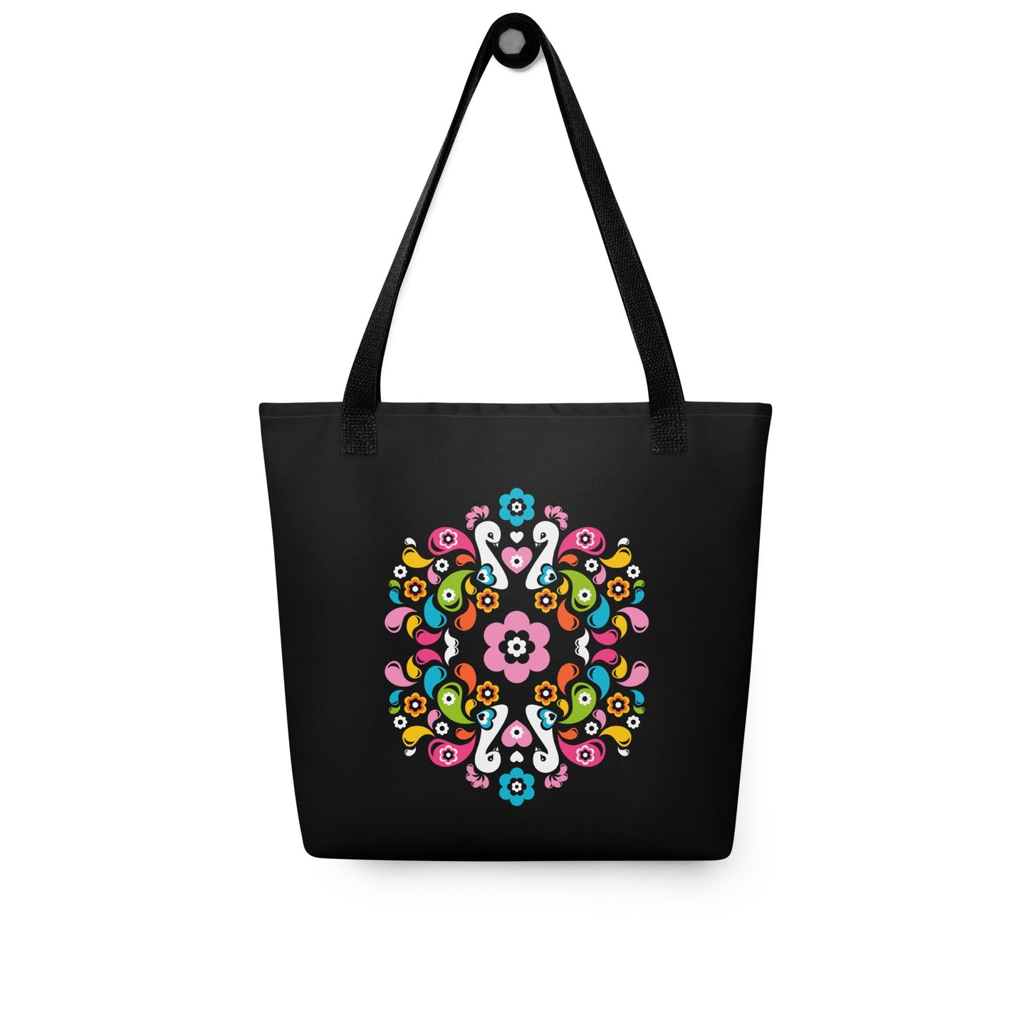Tote Bag - PEACOCK LOVE happy