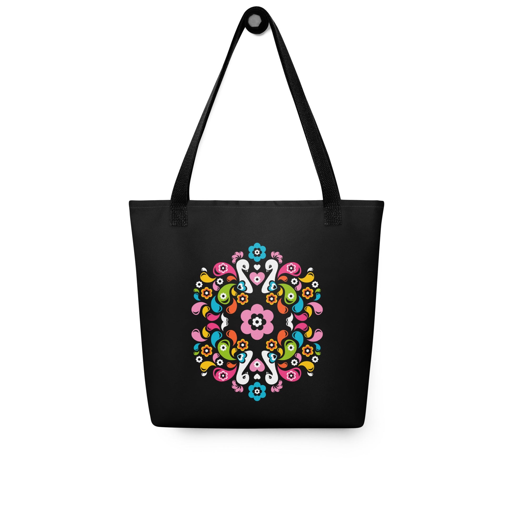 Tote Bag - PEACOCK LOVE happy