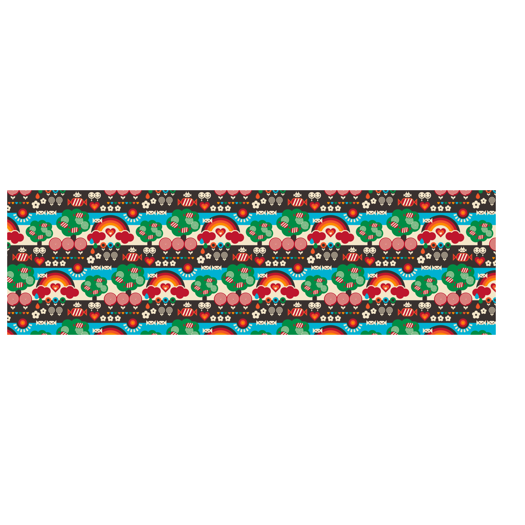 Scarf - SWEET DAYS - Vintage candy print