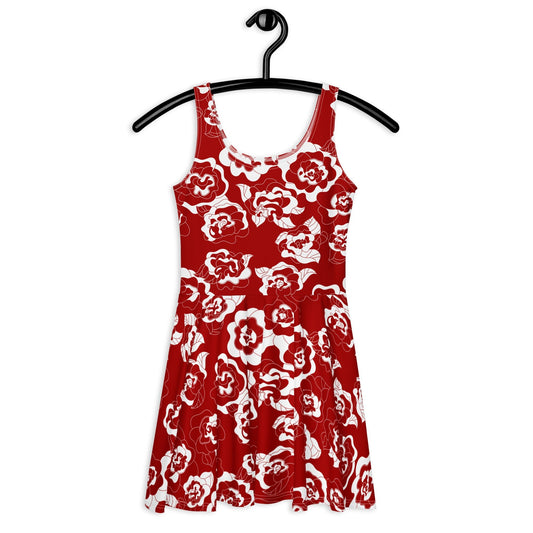 Skater Dress - SERENITY scarlet