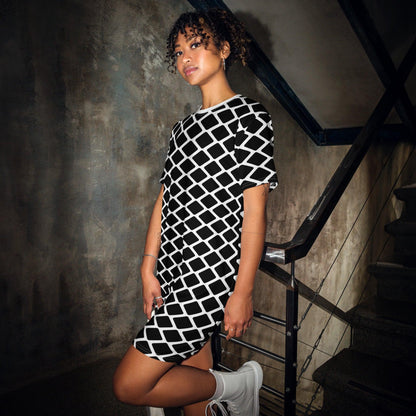 T-shirt dress - SHALMIAKKI black