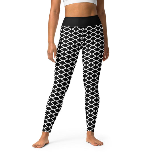 Yoga leggings - SHALMIAKKI black XL