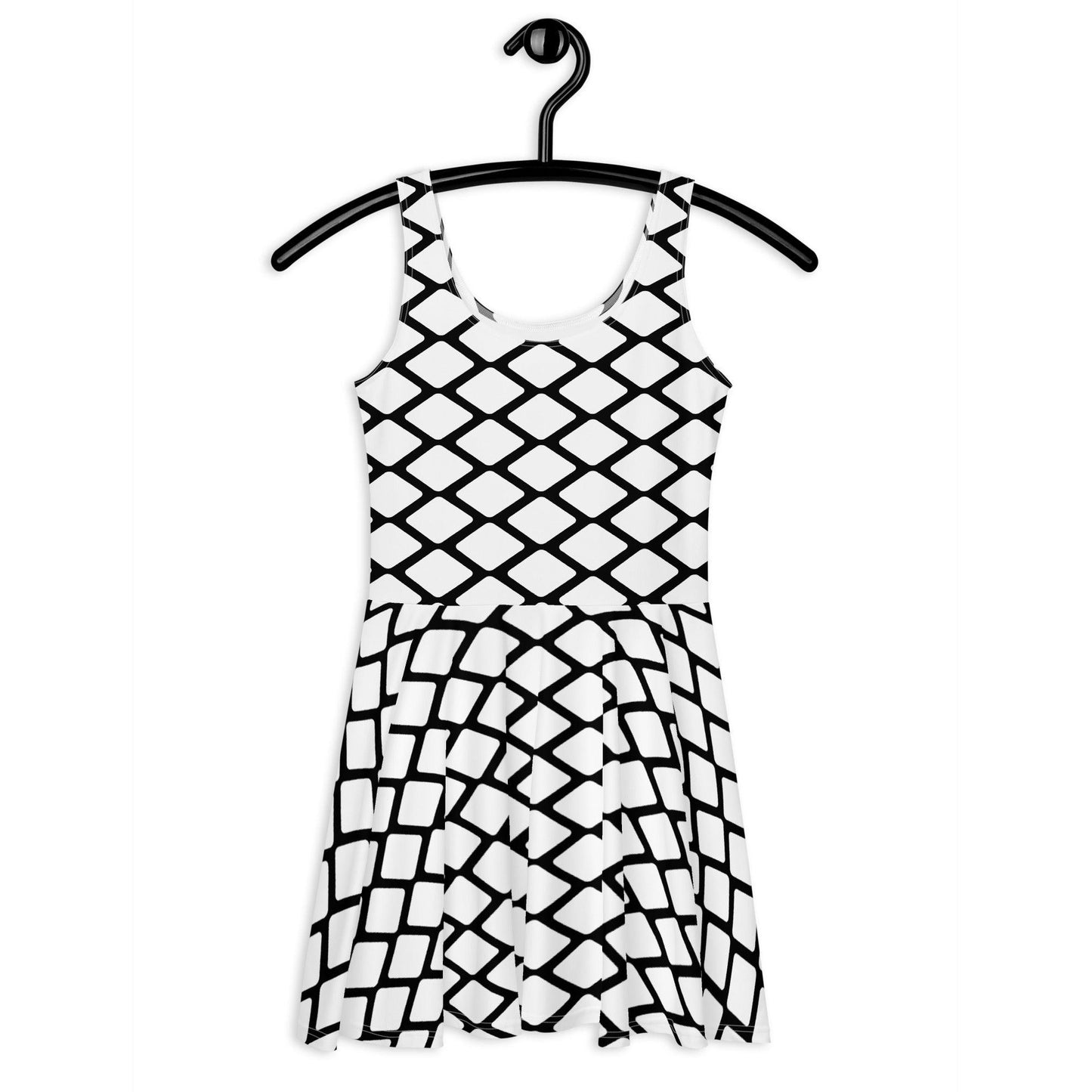 Skater dress - SHALMIAKKI white 3XL