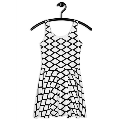 Skater dress - SHALMIAKKI white 3XL