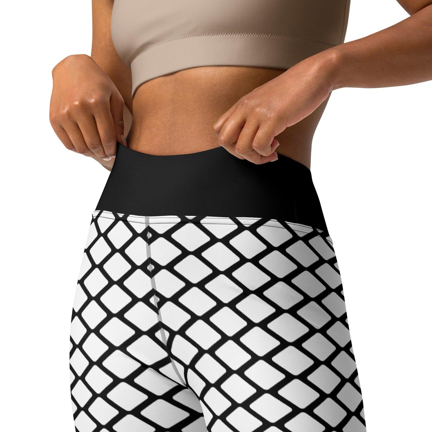 Yoga leggings - SHALMIAKKI white