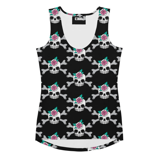 Tank Top - SKULLROSE black