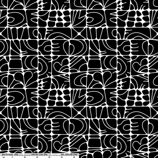 Fabric - STONE SPIRIT bw