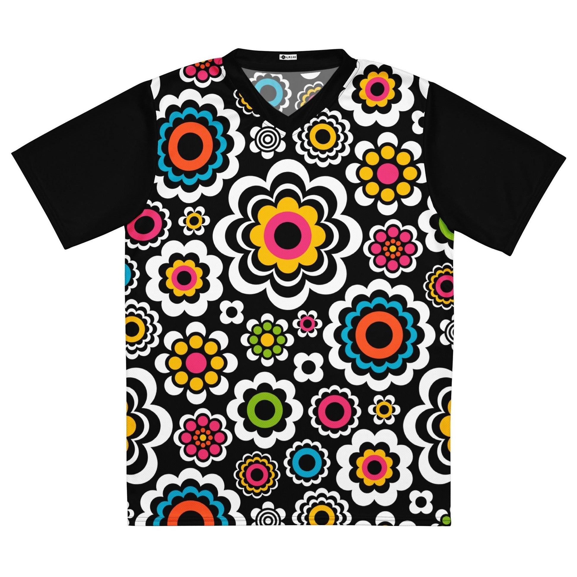 Sports Jersey - SUGAR BLOOM - Playful candy flowers print 6XL