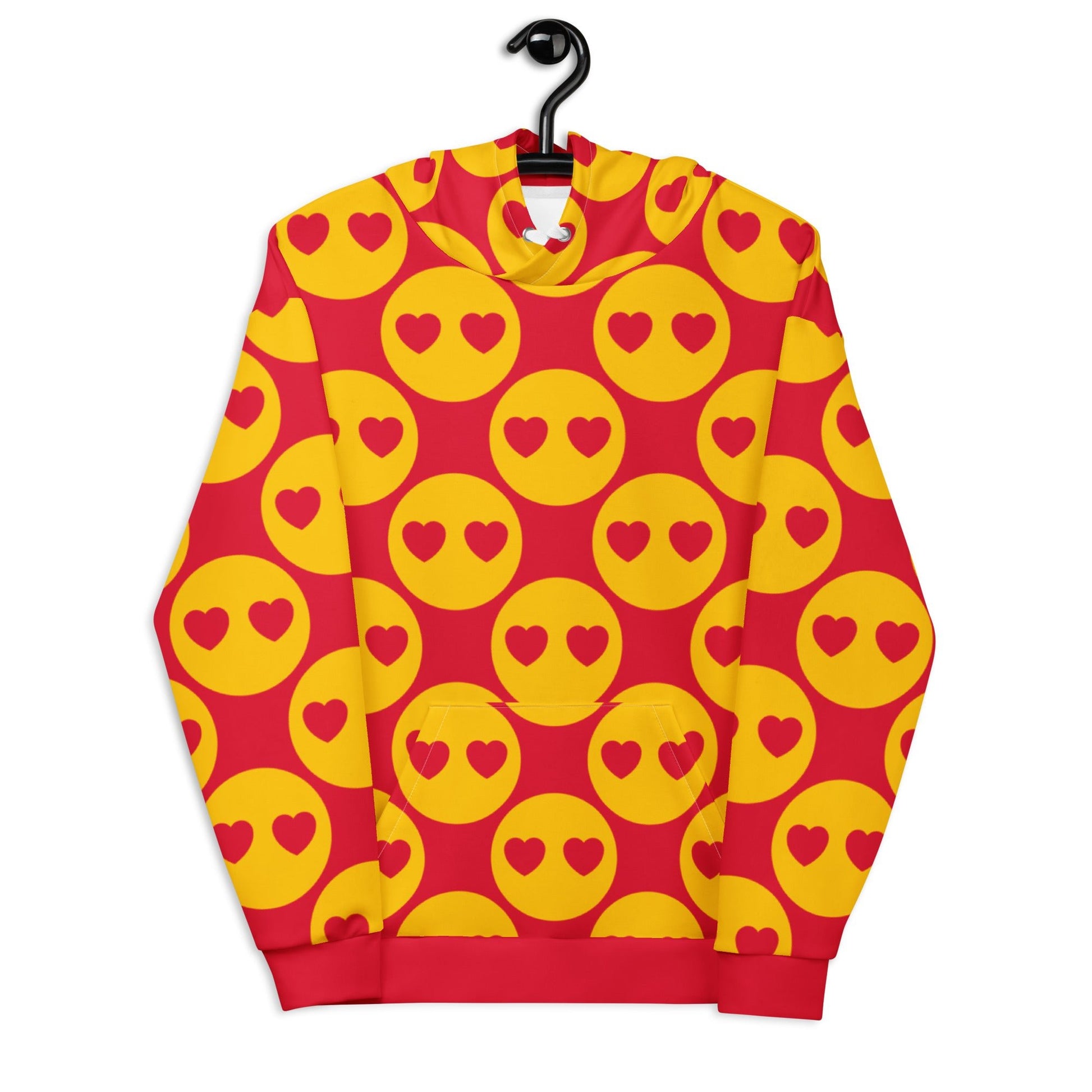 Hoodie - SUPERHAPPY - Sunshine and hearts print 6XL