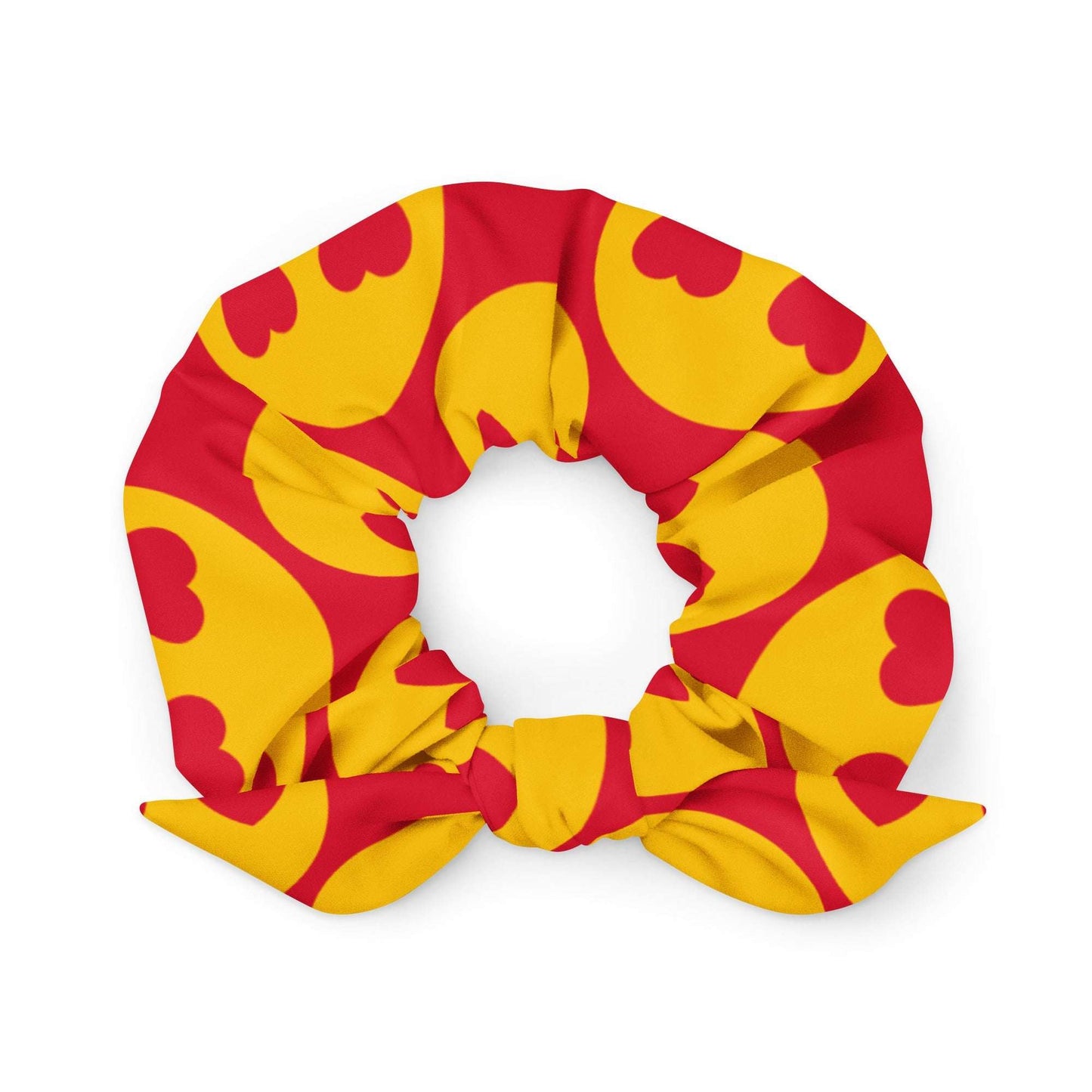 Scrunchie - SUPERHAPPY - Sunshine and hearts print Default Title